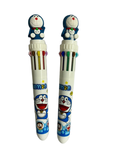 10 in 1 pen | Kids crafts colour pen | ergonomic & fun to use